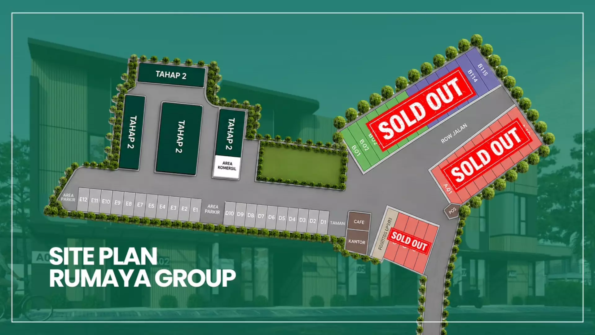 Site Plan kawasan Rumaya Group